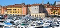 Marina of Rovinj, Croatia Royalty Free Stock Photo