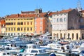 Marina of Rovinj, Croatia Royalty Free Stock Photo