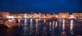 ROVINJ, ISTRIA CROATIA, 7th August 2019: romantic harbour of Rovinj old town, tourist resort Istria