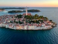 Rovinj Sunset Royalty Free Stock Photo