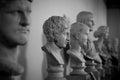 Row Of Ancient Marble Busts