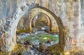 The row of arches in Alanya shipyard