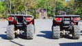 Row of ATV Royalty Free Stock Photo