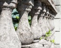 Row of balusters Royalty Free Stock Photo