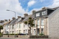 Row of beautiful english houses Royalty Free Stock Photo