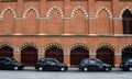 A row of Black London Taxis Royalty Free Stock Photo