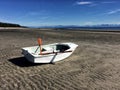 Row boat beach Royalty Free Stock Photo