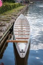 Row Boat in EUR Park in Rome Italy