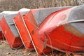 Row boats Royalty Free Stock Photo