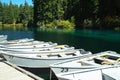 Row boats Royalty Free Stock Photo