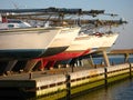 Row of boats Royalty Free Stock Photo