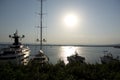 Row boats at sunset (Ortigia/Syracuse)