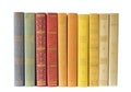 Row of books Royalty Free Stock Photo