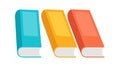 Row of Books on Shelf, Library, Knowledge Reading, vector design Generative AI Royalty Free Stock Photo