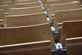 Row of chairs Royalty Free Stock Photo