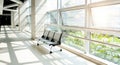 chairs in modern office building Royalty Free Stock Photo