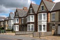 A row of characteristic English cottages