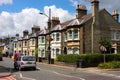 A row of characteristic English cottages