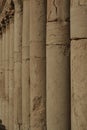 Row of Columns in Palmyra Royalty Free Stock Photo