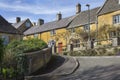 Row of Cotswold cottages, Blockley