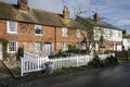 Row of cottages in a Village in Kent Royalty Free Stock Photo