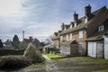 Row of cottages in a Village in Kent Royalty Free Stock Photo