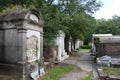 Row Of Crypts Royalty Free Stock Photo