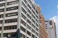 Row of Generic Skyscrapers along a Street in Kips Bay of New York City