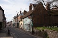A row of houses in Wallingford in Oxfordshire in the UK Royalty Free Stock Photo