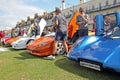 Row of lamborghinis Royalty Free Stock Photo