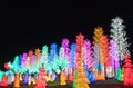 Row of LED Tree Decoration