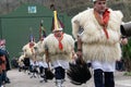 Row of men disguised as zanpantzar