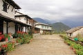 Traditional architecture in Ghandruk, Annapurna Conservation Are Royalty Free Stock Photo