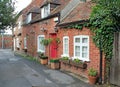 Row of pretty kent cottages