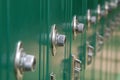 Row of School Lockers Royalty Free Stock Photo