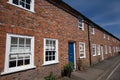 A row of terrace houses in Thame, Oxfordshire, UK Royalty Free Stock Photo