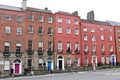 Traditional row of Victorian Houses, Dublin, Ireland