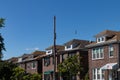 Row of Two Story Brick Homes in Woodside Queens of New York City