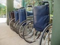 Row of Wheel Chairs