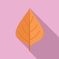 Rowan leaf icon flat vector. Autumn fall Royalty Free Stock Photo