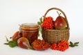 Rowanberries and pears jam Royalty Free Stock Photo