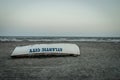 Rowboat on Beach Royalty Free Stock Photo