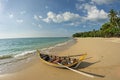 Rowboat On Beach Royalty Free Stock Photo