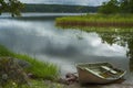 Rowboat at shore Royalty Free Stock Photo