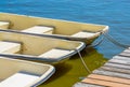 Rowboats at the dock Royalty Free Stock Photo