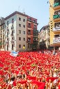 ÃÂ¡rowd waiting the opening of San Fermin festival