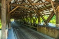 Rowell Covered Bridge Royalty Free Stock Photo