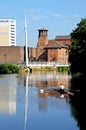 Rower on River Derwent, Derby.