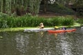 Rowers in Chelmsford on a River