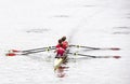 Rowing Royalty Free Stock Photo